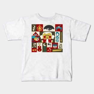 Wolfgang Amadeus Mozart Kids T-Shirt